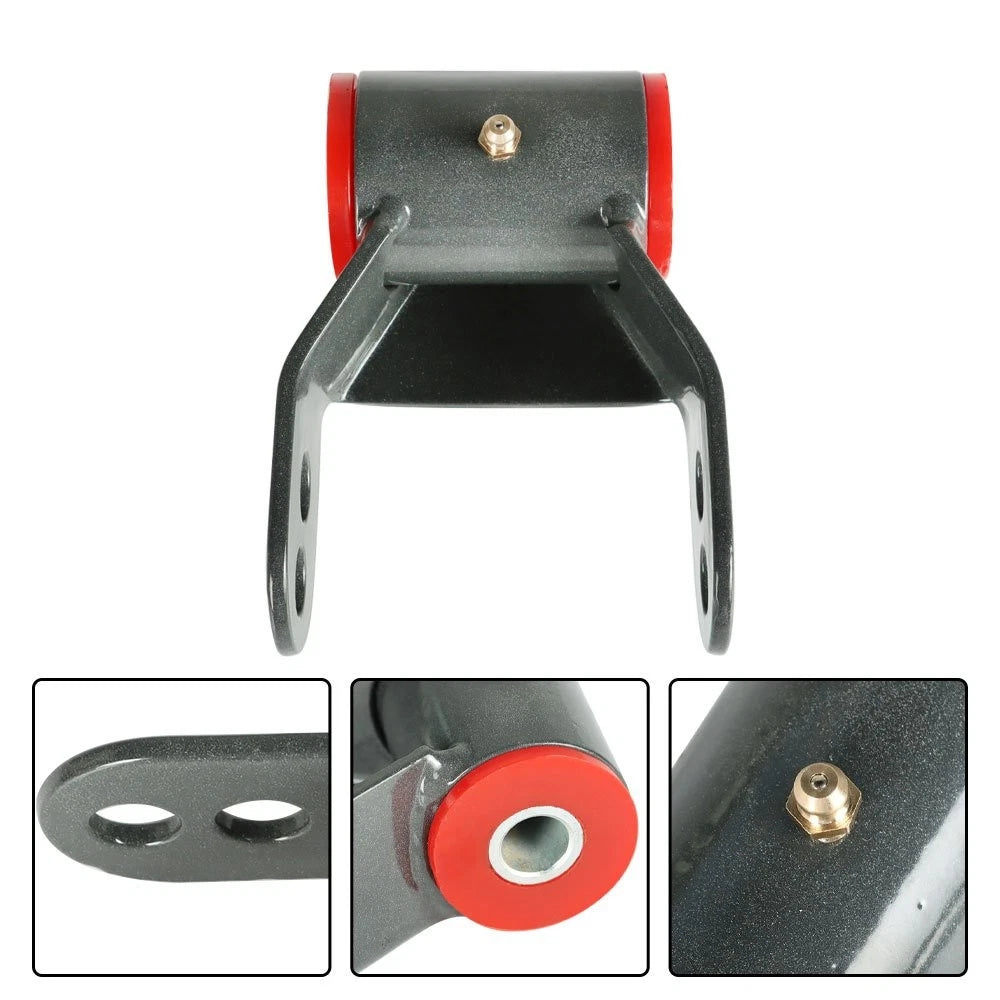 Set of 2 Rear Spring Shackle Kit for Chevy GMC C1500 C2500 2WD (1988–1998)