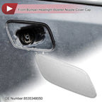 Front Right Washer Nozzle Cover Cap for Lexus RX350 (2019–2022) Silver Tone