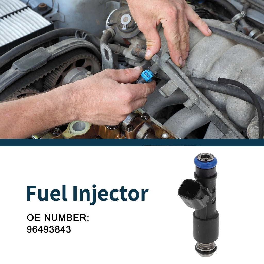 Fuel Injector No. 96493843 for Suzuki Reno 2.0L (2006–2008) 1 Pc Black