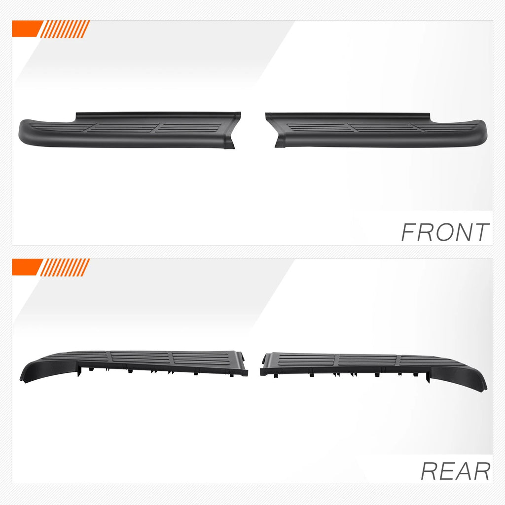 Set of 2 Rear Bumper Side Step Pads for Toyota Tundra (2000–2006)