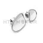 Chrome Inner Fairing Mount Side Rear Mirrors for Harley Street Glide (2014–2017)