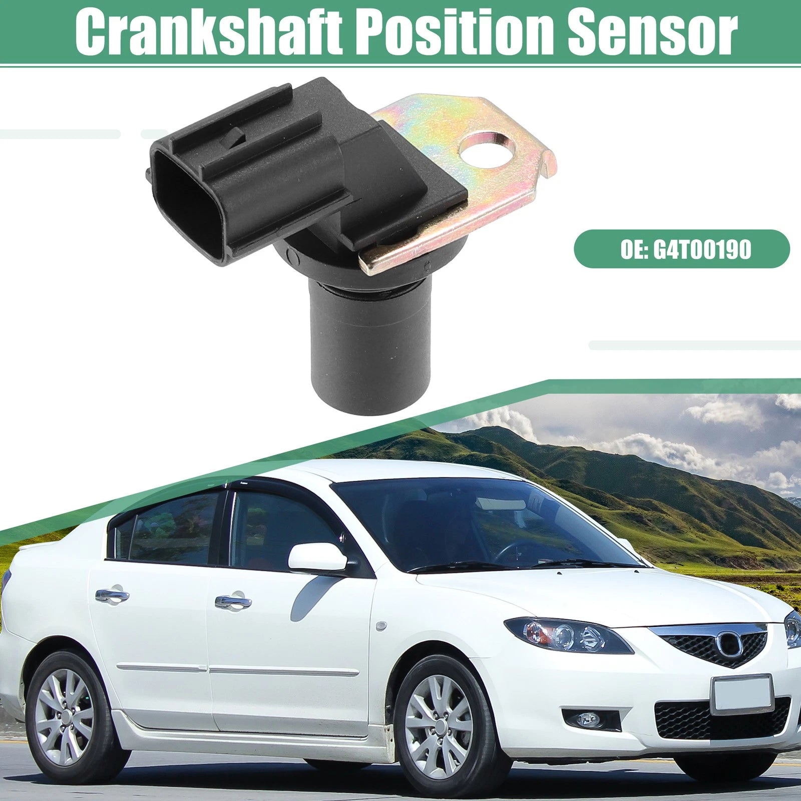 Crankshaft Position Sensor G4T00190 for Mazda 3 2004–2010, Mazda 6 2003–2010