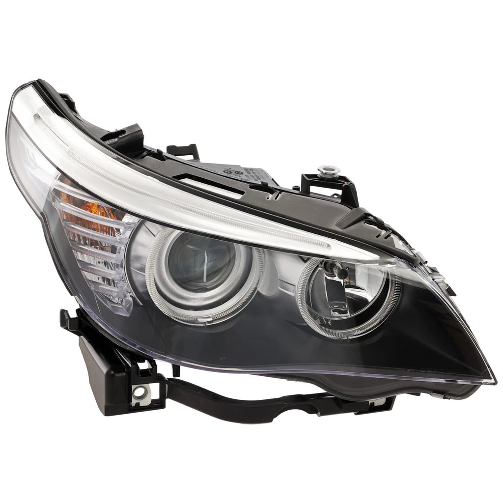 Headlight Halogen W/Bulbs Right for BMW 5-Series E60 E61 (2004–2010)