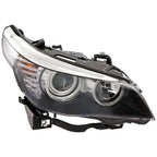 Headlight Halogen W/Bulbs Right for BMW 5-Series E60 E61 (2004–2010)
