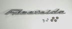 Rear Bed Script Emblem with Hardware Replacement for Chevy Truck Fleetside (1958–1959)