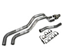 Dual Exhaust Kit for Nissan Titan (2004–2006) 2.5" Same Side Exit Y Pipe