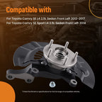 Front Left Steering Knuckle and Wheel Hub Bearing for Toyota Camry (2012-2013)