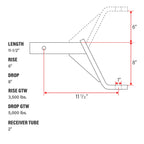 Trailer Hitch Ball Mount for Make Model