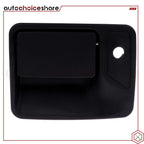 Front Left Black Exterior Door Handle for Ford F-250 Super Duty (1999–2016)