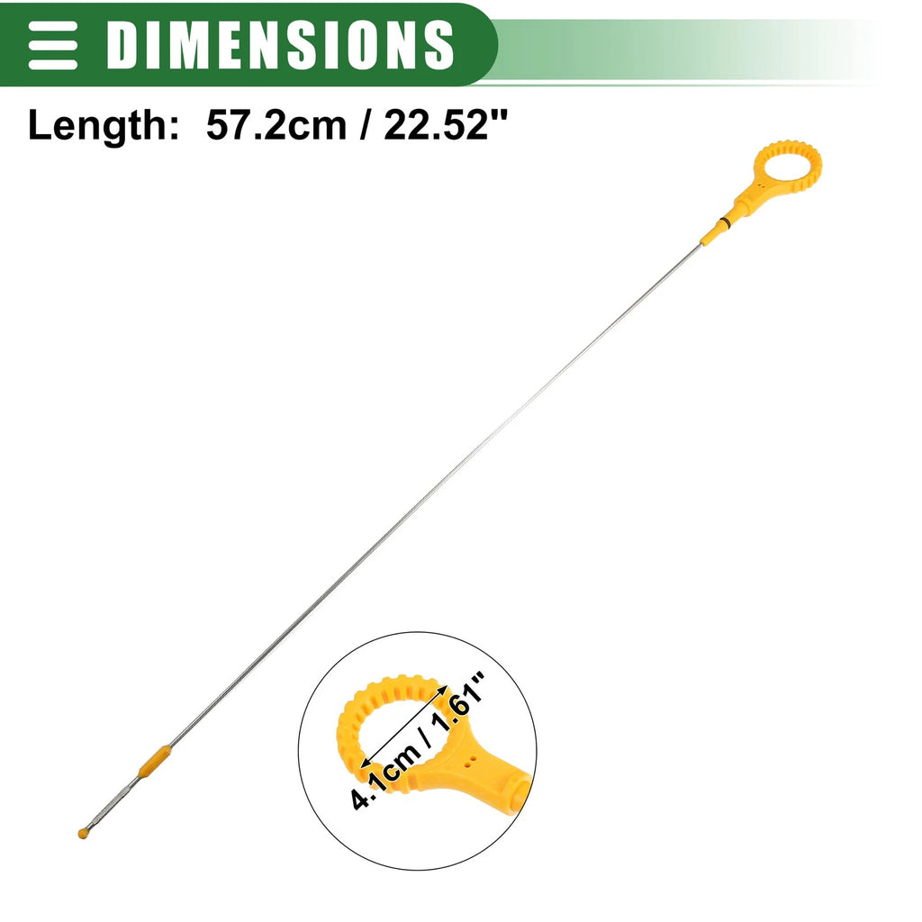 Engine Oil Dipstick Indicator for Audi A3 (2008–2013) No. 03C115611AD Yellow
