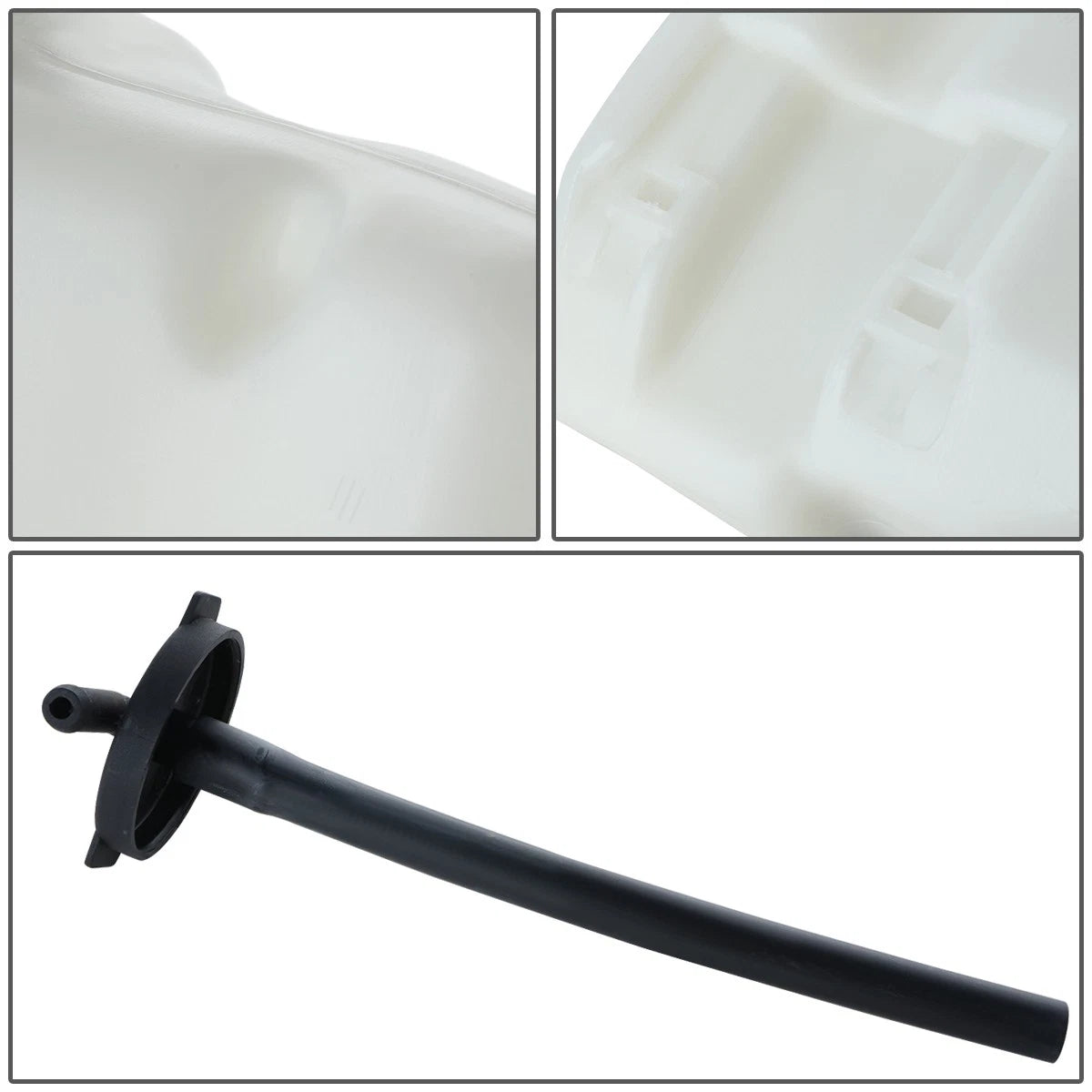Coolant Fluid Overflow Tank Reservoir Bottle + Cap for Ford Aspire (1994–1997)