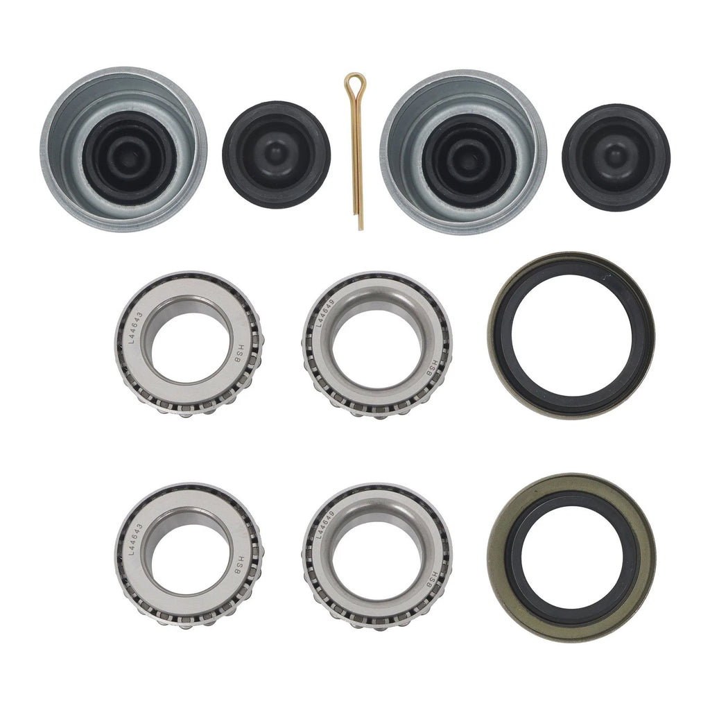 Trailer Hub Kit for 2000 lbs Spindle (1" or 1.0625")