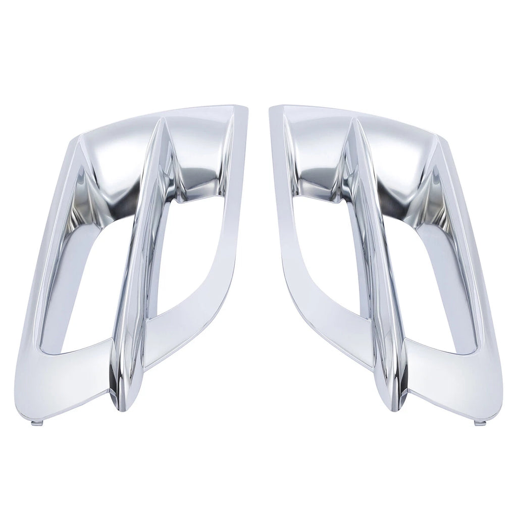 Set of 2 ABS Side Fairing Accent Grilles for Honda Goldwing GL1800 (2001–2011) Chrome