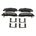 Bosch QuietCast Front Ceramic Brake Pads Set for Buick Cadillac Chevy