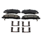 Bosch QuietCast Front Ceramic Brake Pads Set for Buick Cadillac Chevy