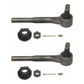 2X Front Outer Steering Tie Rod Ends for G10 G20 G30 G1500 G3500 (1996–2002)