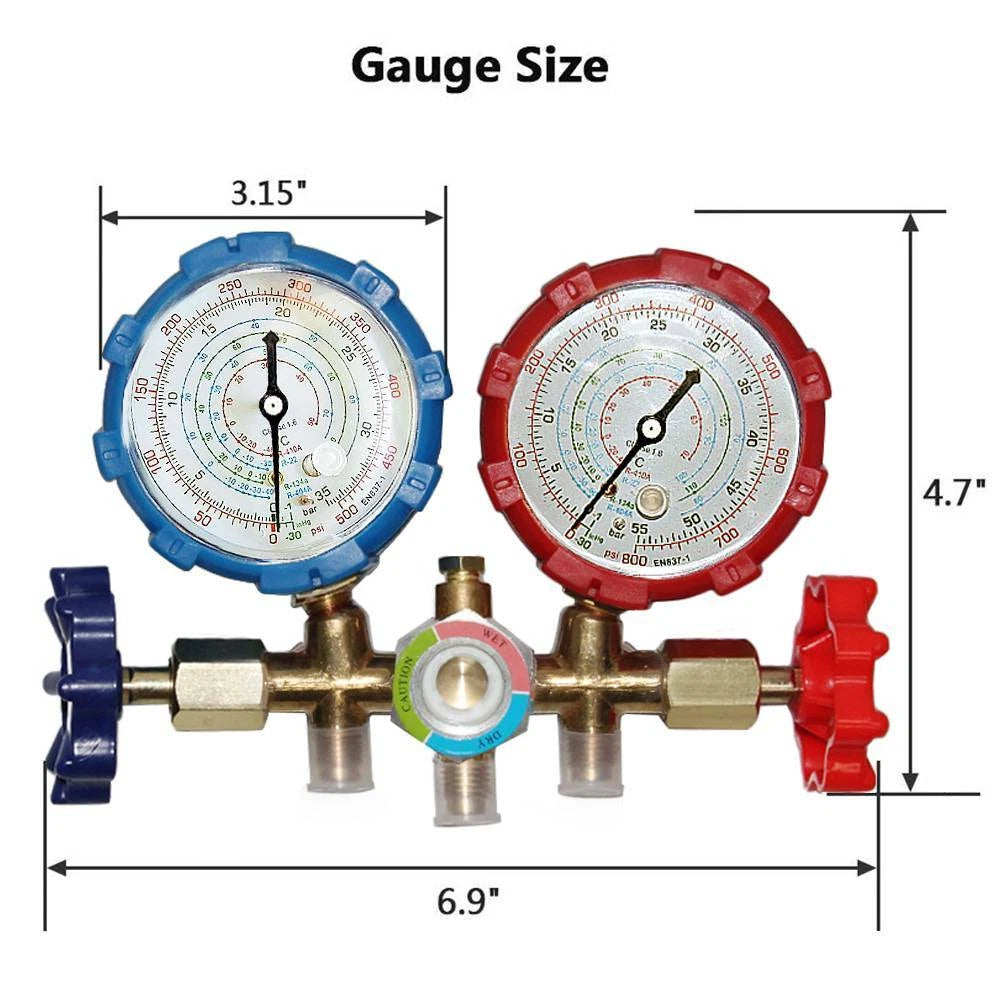 Manifold Gauge Set for Air Conditioner (R410A R22)
