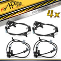Set of 4 ABS Wheel Speed Sensors for Chevy Trailblazer GMC Envoy (2002–2009)
