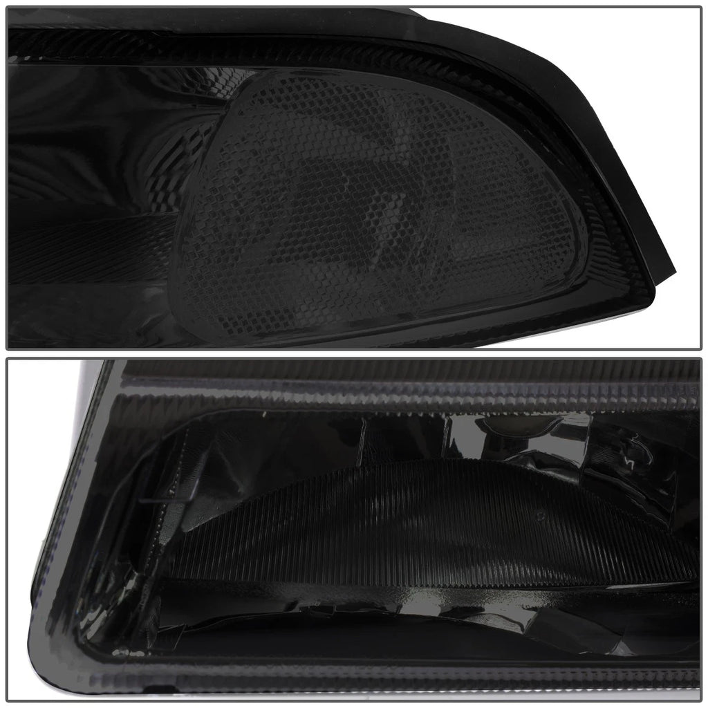 Smoked/Clear Side Headlight Lamps for Dodge Stratus Cirrus (1995–2000)