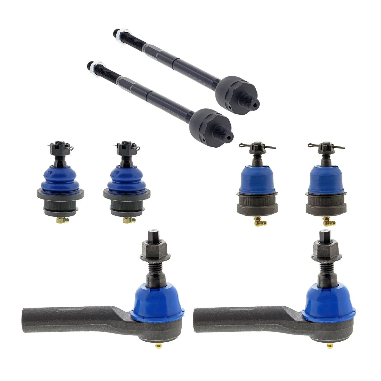 8PC Front Tie Rod End & Ball Joint Kit for Ford Explorer/Mountaineer (1991–2001)