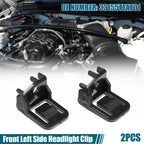 2 Pcs Front Left Side Headlight Clip No. 33155TEAT01 for Honda Civic (2016–2020)