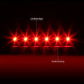 Smoked Housing LED Tail Light for Jeep Wrangler (1997–2006)