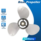 Stainless Steel Propeller for Yamaha 20-30HP (10 Tooth, RH) 9 7/8 x 12