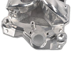 Intake Manifold Dual Plane Polished Aluminum for SBC Chevy 350 400 (1956–1986)