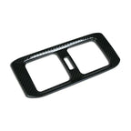 Rear AC Vent Cover Trim Carbon Fiber for Toyota RAV4 (2019-2020)