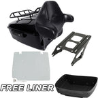 Trunk Pad Plate Mount Rack for Harley Touring Electra Glide (2014–2025)
