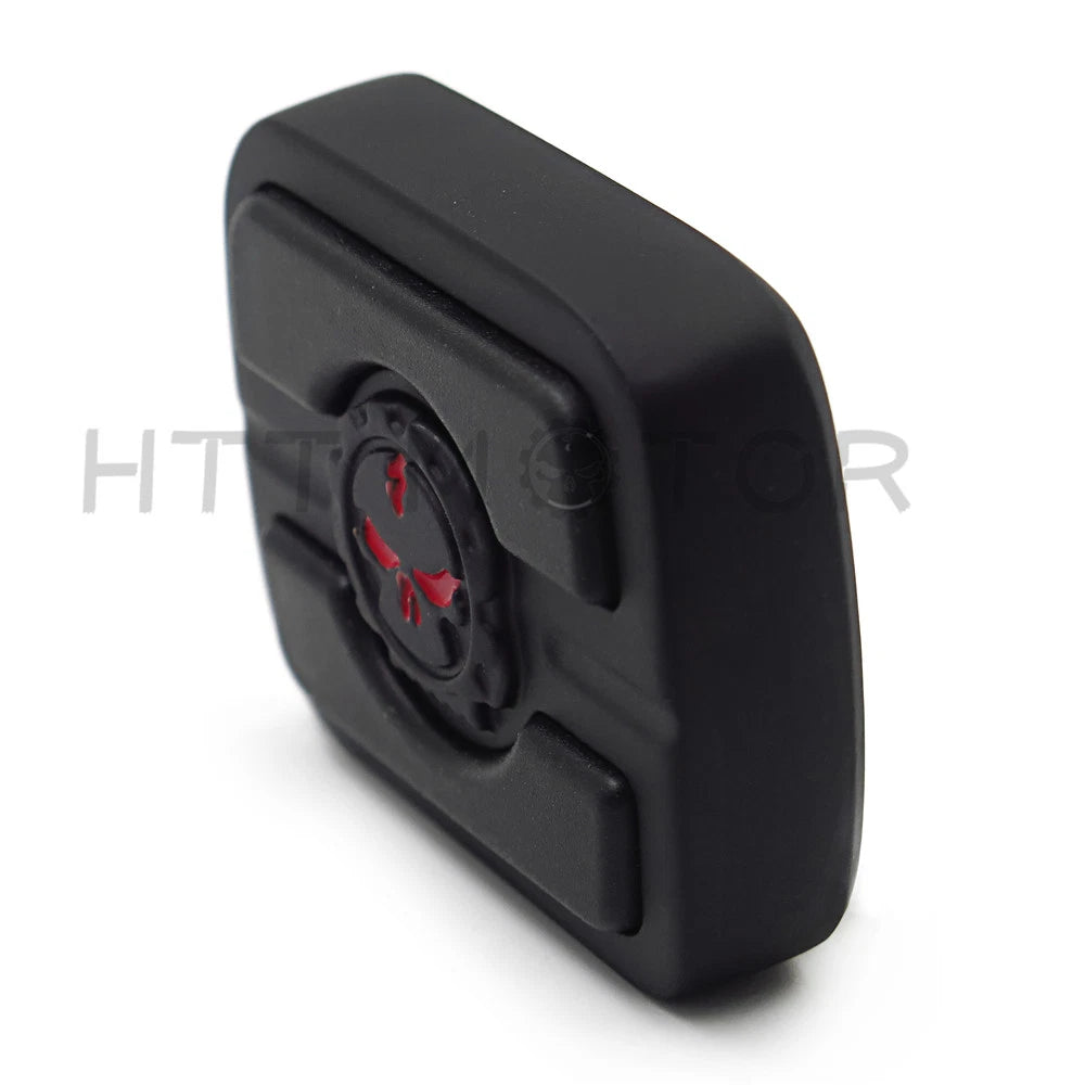Skull Small Brake Pedal Pad for Harley XG (2015–Present), Dyna (1993–Present), FX Softail (1984–Present)