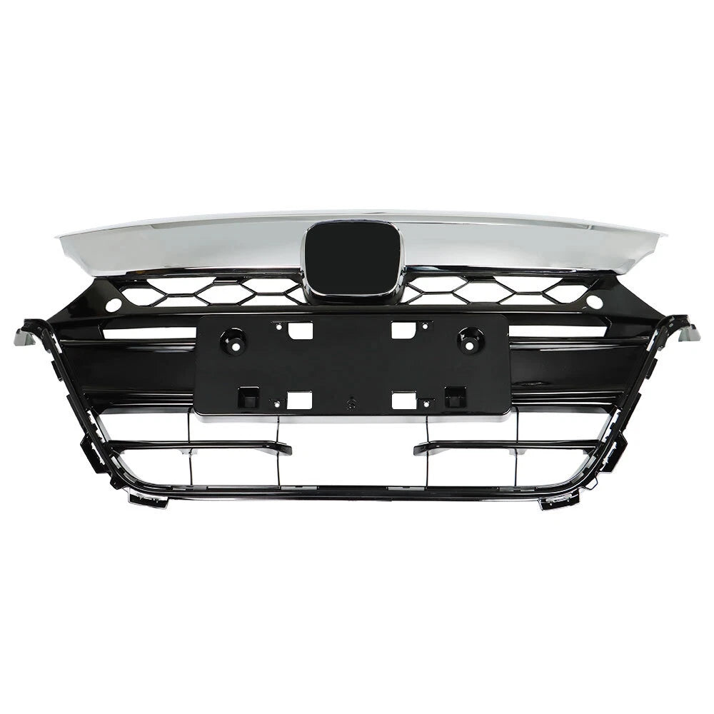 Front Bumper Upper Grill & Lower Grille for Honda Accord (2018–2019)