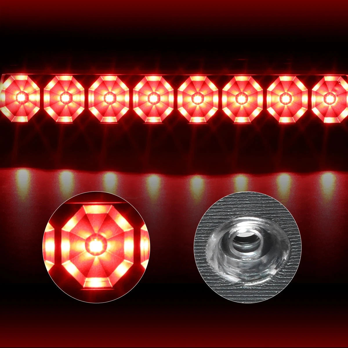 LED 3rd Tail Brake Light for Ford Mustang LX Hatchback (1987–1993)