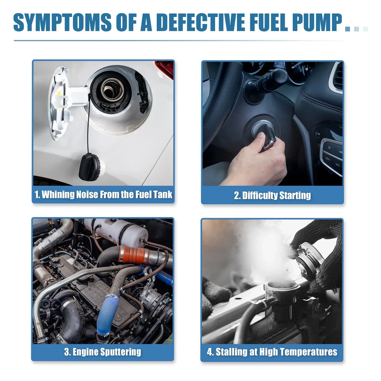 Electronic Fuel Pump for Mercedes Benz E500 (2003-2006)