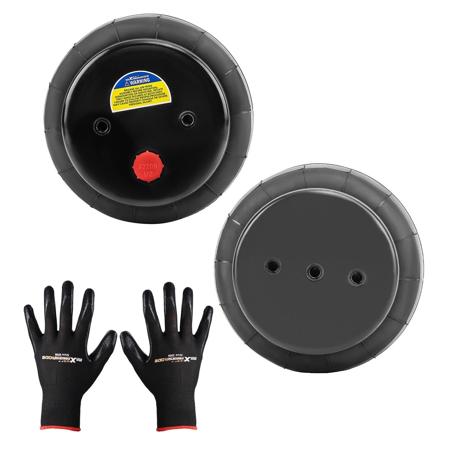 2X Air Spring Suspension Bags for GMC Sierra 1500 1/2" NPT