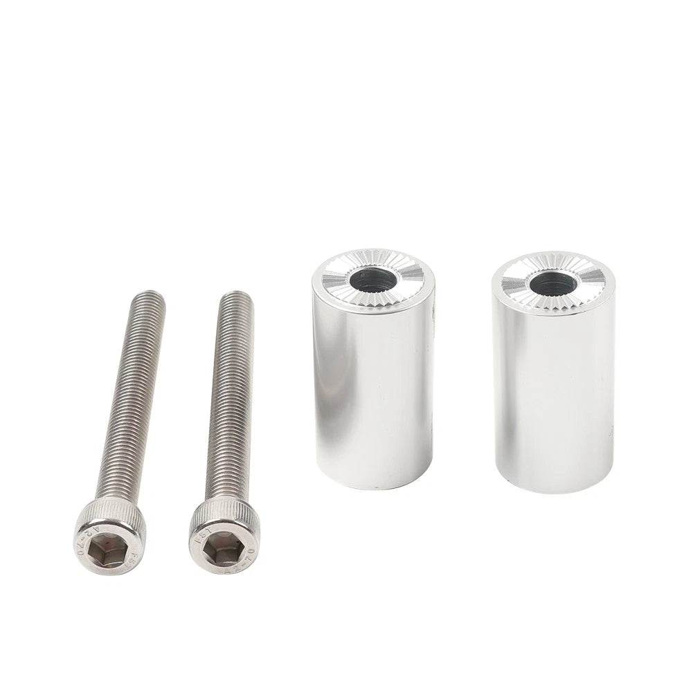 49MM Clip-On Handlebar Riser Extension Adapter for Motorcycle (Universal)