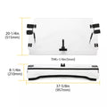 2X Front 2-IN-1 Windshield Clear for Polaris RZR 800, 900 XP (2008–2014)