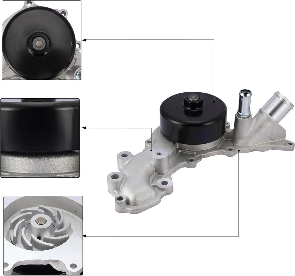Engine Water Pump for Jeep 3.2L (2014–2022) & Chrysler 200 3.6L V6 (2015–2017) 120-4530