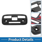 Front Row Headlight Trim Bezel for Toyota Sienta (2022–2023) Carbon Fiber Black