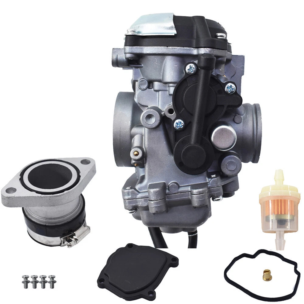 Carburetor and Intake Manifold Boot for Yamaha Wolverine 350 (1996–2005)