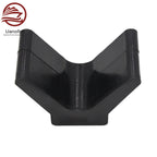 V Bow Stop for Boat Trailer (Non Marking Polyurethane, 2 Inch Mounting Width)