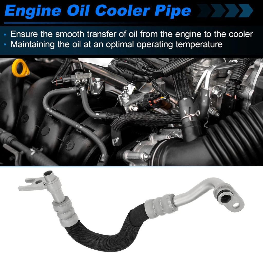 Engine Oil Cooler Tube for BMW 535i E60/E61 (2008–2010) No. 17227560980