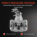 Rear Left Disc Brake Caliper w/ Bracket for Chevrolet Malibu (2016–2022)