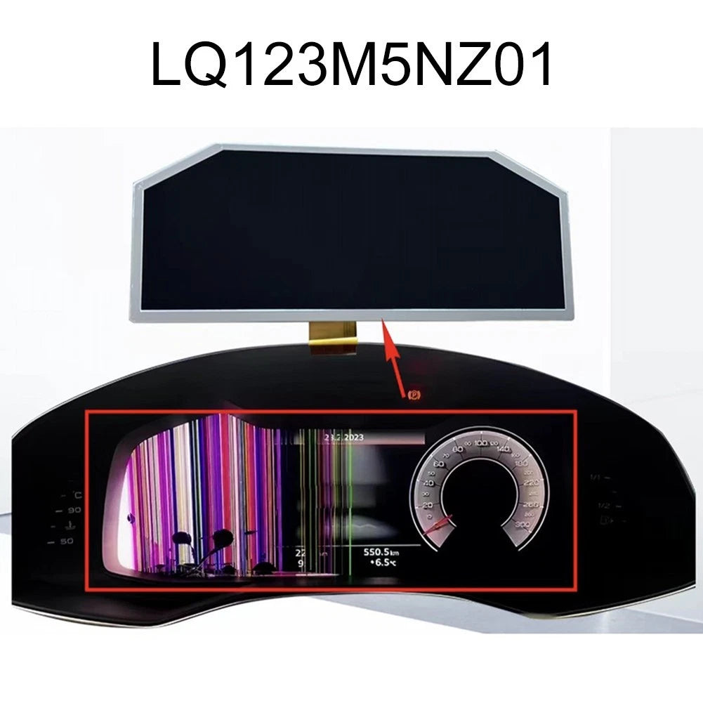 12.3 inch Dashboard Display LQ123M5NZ01 for Audi Q3 Q5 Q7 Q8 A6 A8 (2016–2023)