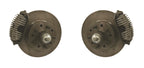 Finned Front Disc Brake Kit for 1937-1941 Ford Spindles (Heavy Duty)