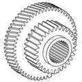 Main Countershaft Gear for Ford New Holland 230A 231 233 (C5NN7113D)