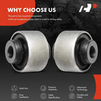 2X Front Lower Rearward Control Arm Bushing for Nissan Juke (2011-2016)