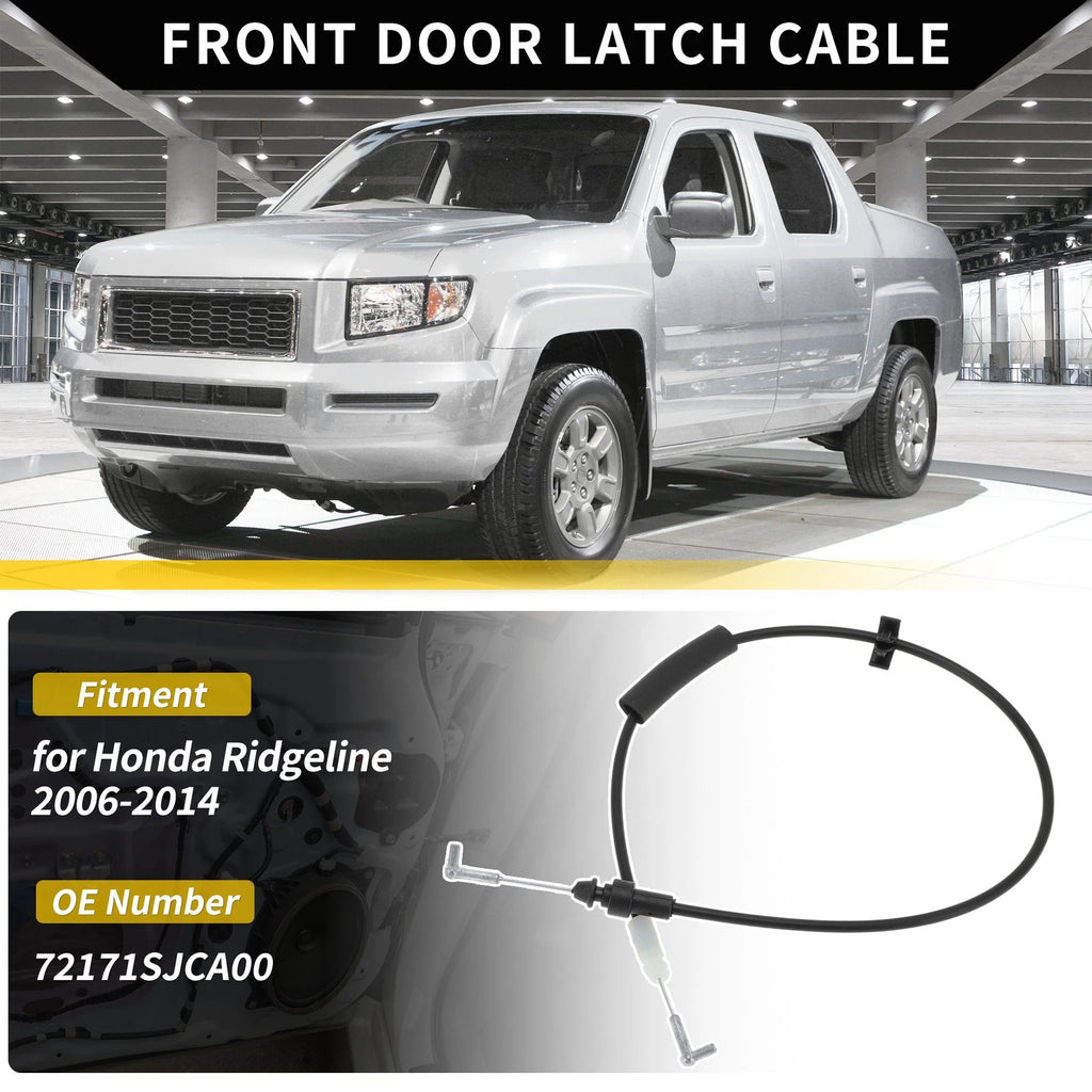Interior Front Left Door Handle Cable for Honda Ridgeline (2006–2014) 72171SJCA00