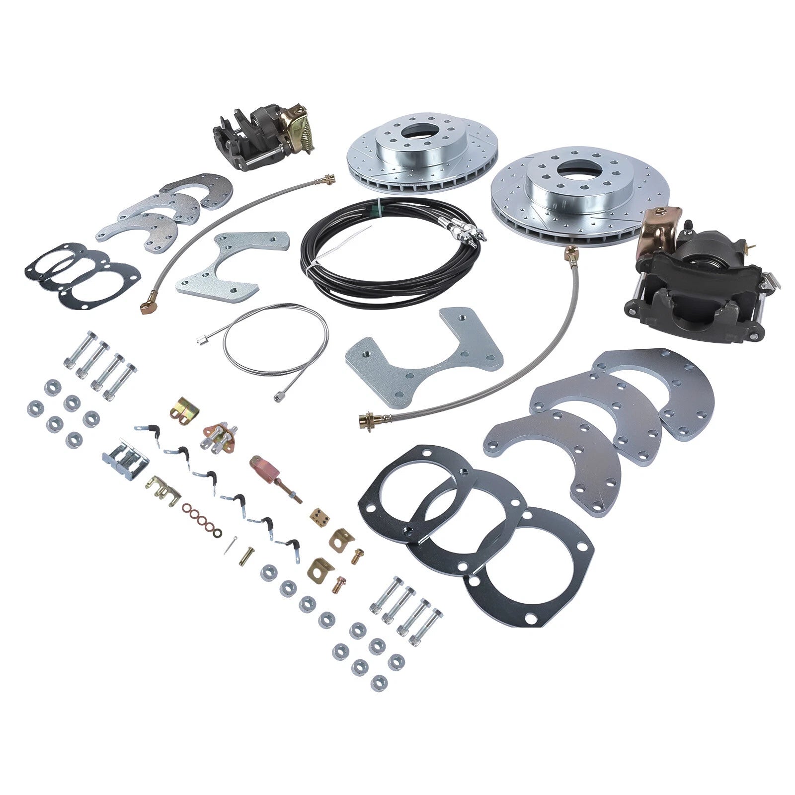 Rear Disc Brake Conversion Kit for Buick Chevy Pontiac (1964-1977)