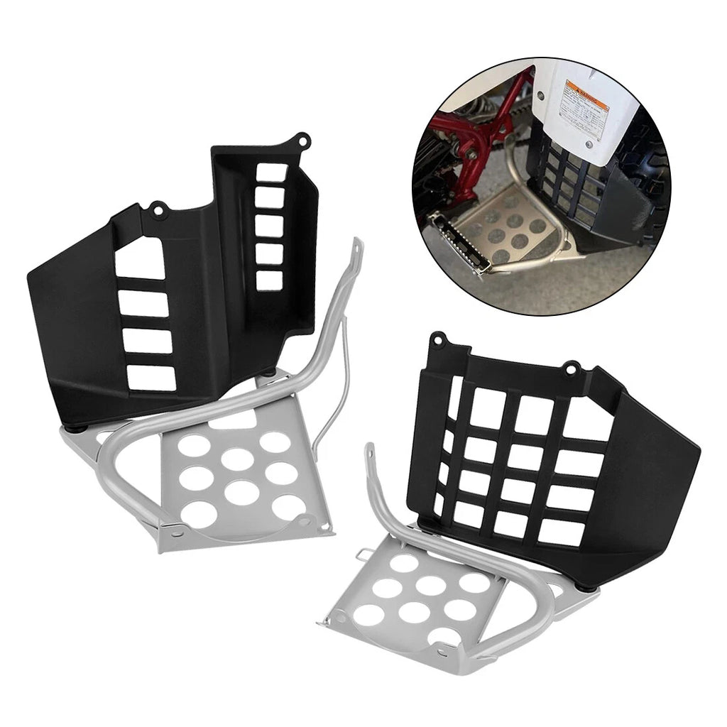 Heel Guards Footrest for Yamaha Banshee 350 (1990–2006) LH RH Nerf Bars